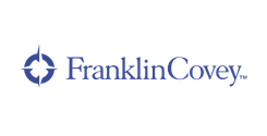 FranklinCovey logo, a partner in leadership training, education initiatives, and youth development programs