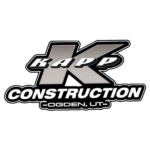 Kapp Construction logo in Ogden Utah, a corporate partner contributing to construction, community service projects, and neighborhood improvement initiatives