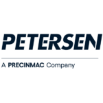 Petersen a Precinmac Company logo, a corporate partner contributing to community development and local service initiatives in Utah